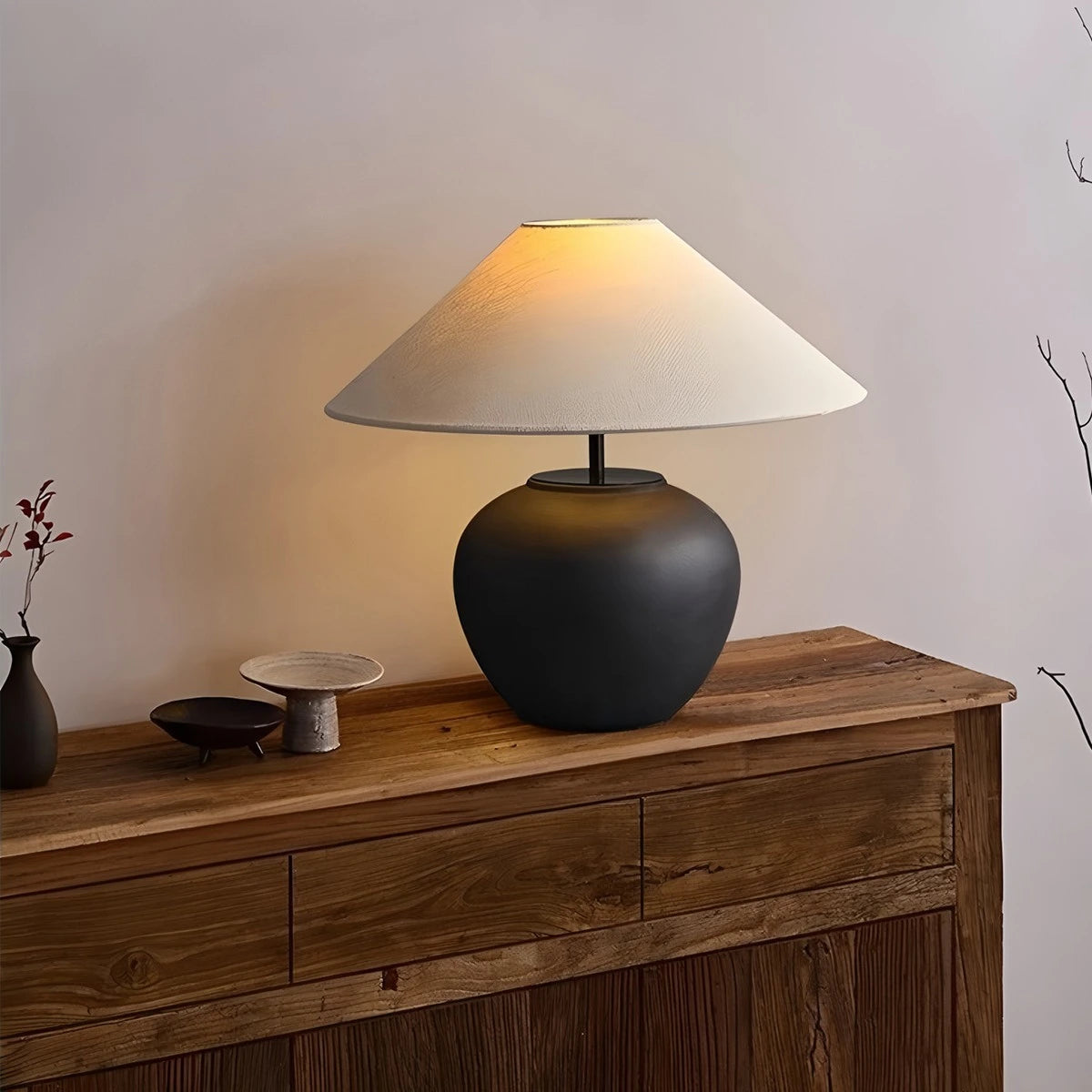 Antizer Vintage Ceramic Table Lamp