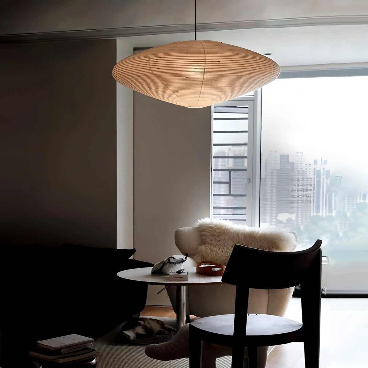 Antizer Washi Paper A Series Pendant Light for Dining Room