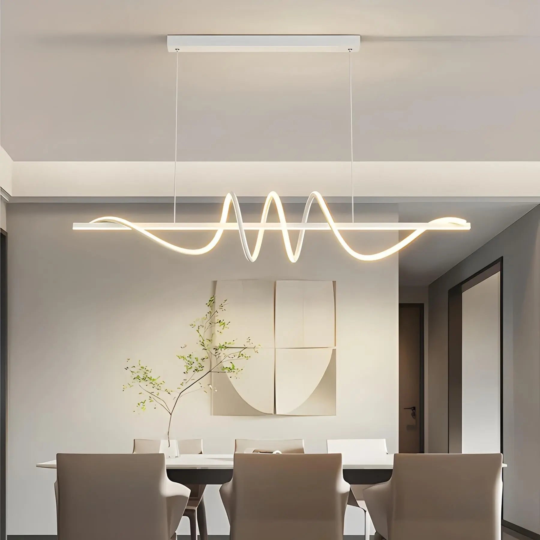 Antizer Wave Linear Chandelier