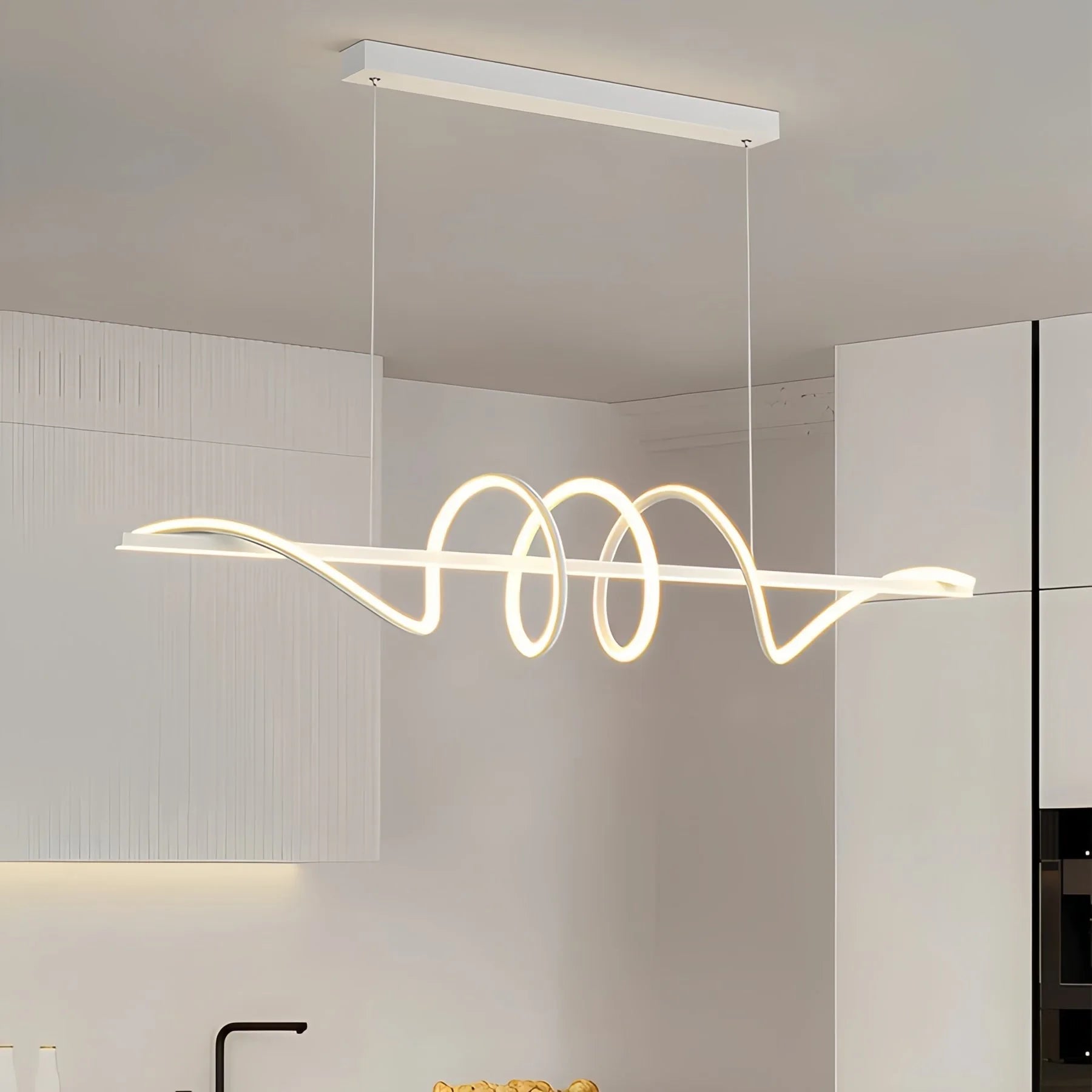 Antizer Wave Linear Chandelier