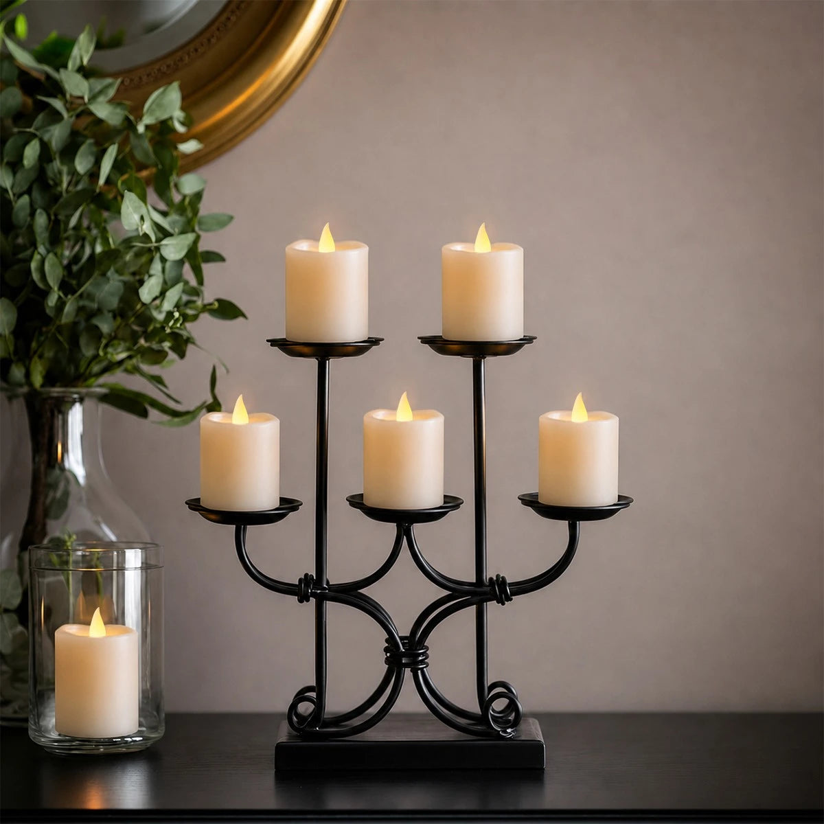 Antizer White Flameless Votive Candles 12 Pack × 36