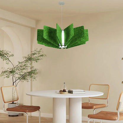 Antizer Wing Panel Acoustic Pendant Light for Living Room