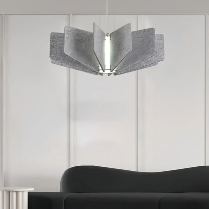 Antizer Wing Panel Acoustic Pendant Light for Living Room