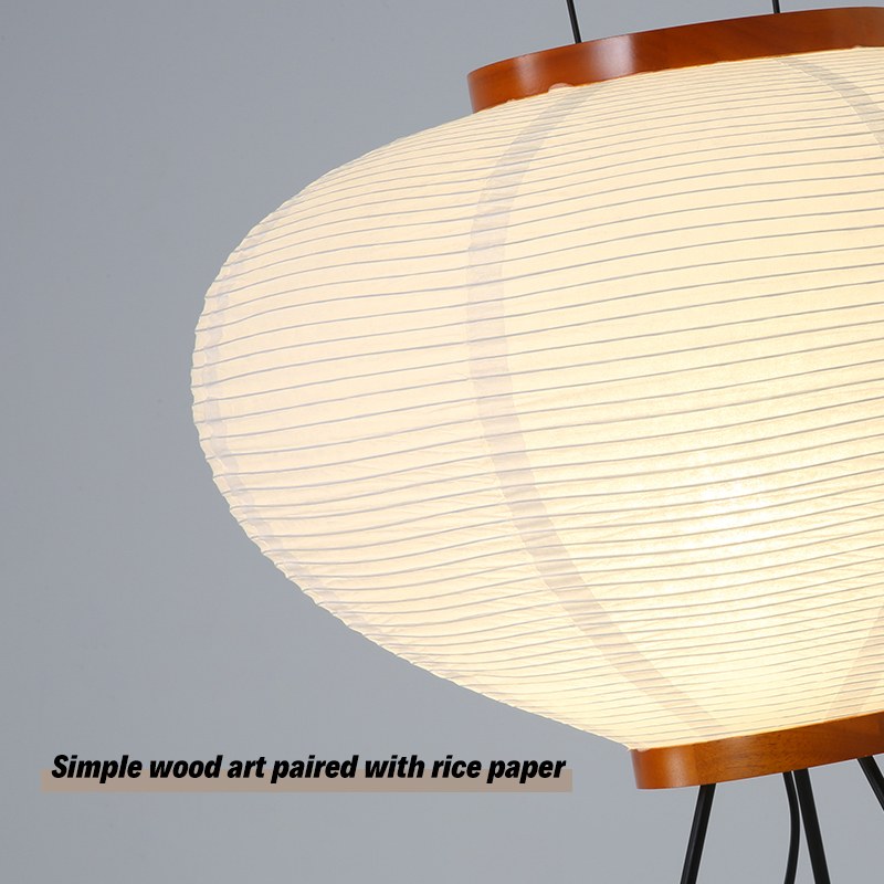 Rice Paper Art Floor & Table Lamp