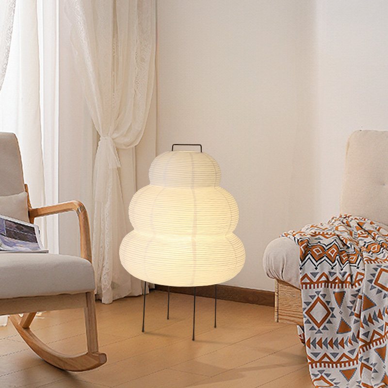 Rice Paper Art Floor & Table Lamp