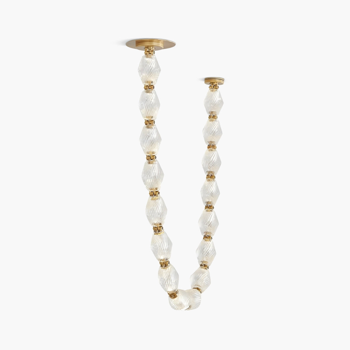 Antizer Zypheria Art Deco Czech Glass Beaded Chandelier