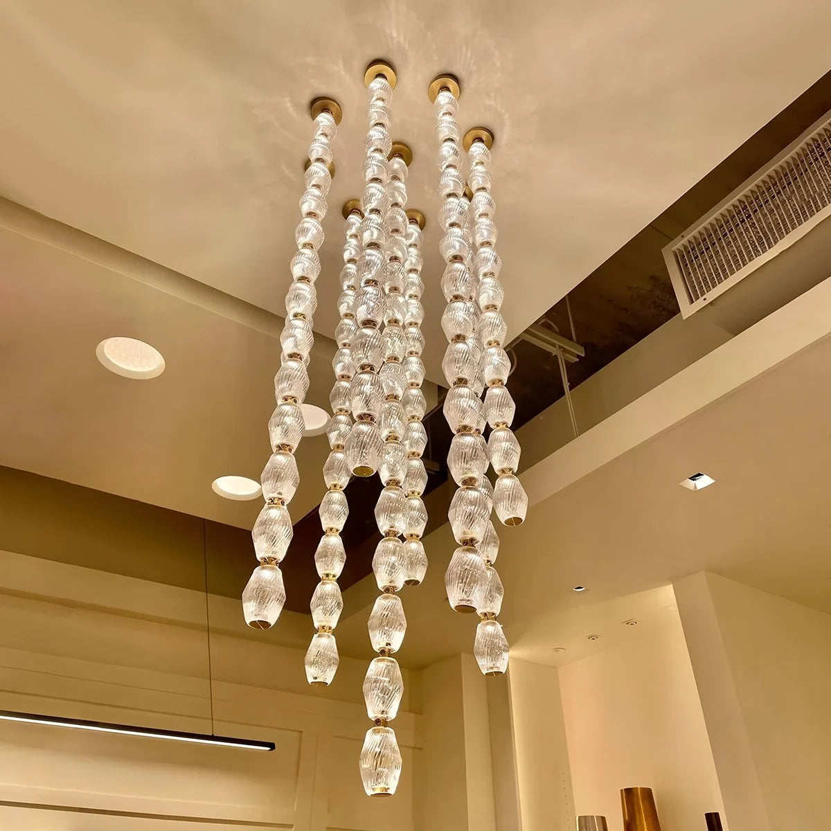 Antizer Zypheria Art Deco Czech Glass Beaded Chandelier