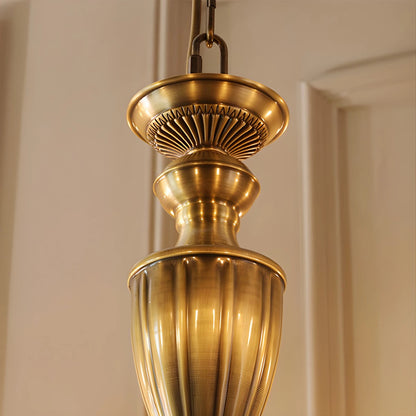 Antizer American Vintage Candle Copper Chandelier