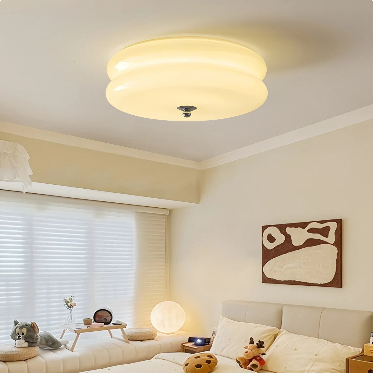 Antizer Art Deco Vintage Ceiling Light for Bedroom
