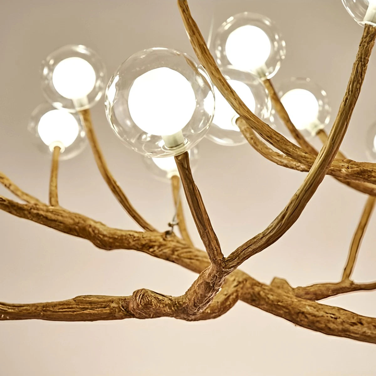 Antizer Arvore Branch Glass Chandelier for Dining Room