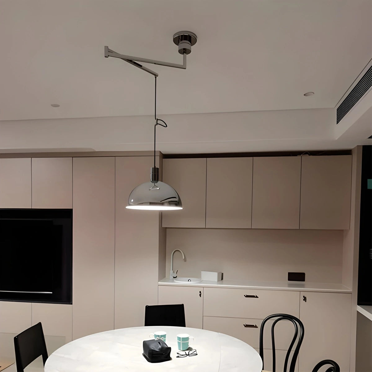 Antizer Bauhaus Creative Rocker Glass Pendant Light