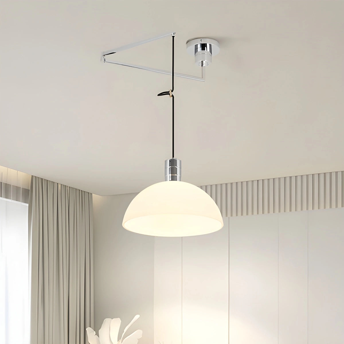 Antizer Bauhaus Creative Rocker Glass Pendant Light