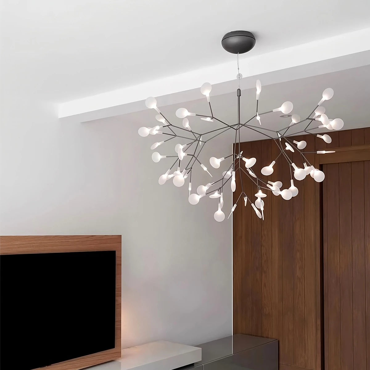 Antizer Black Firefly LED Chandelier