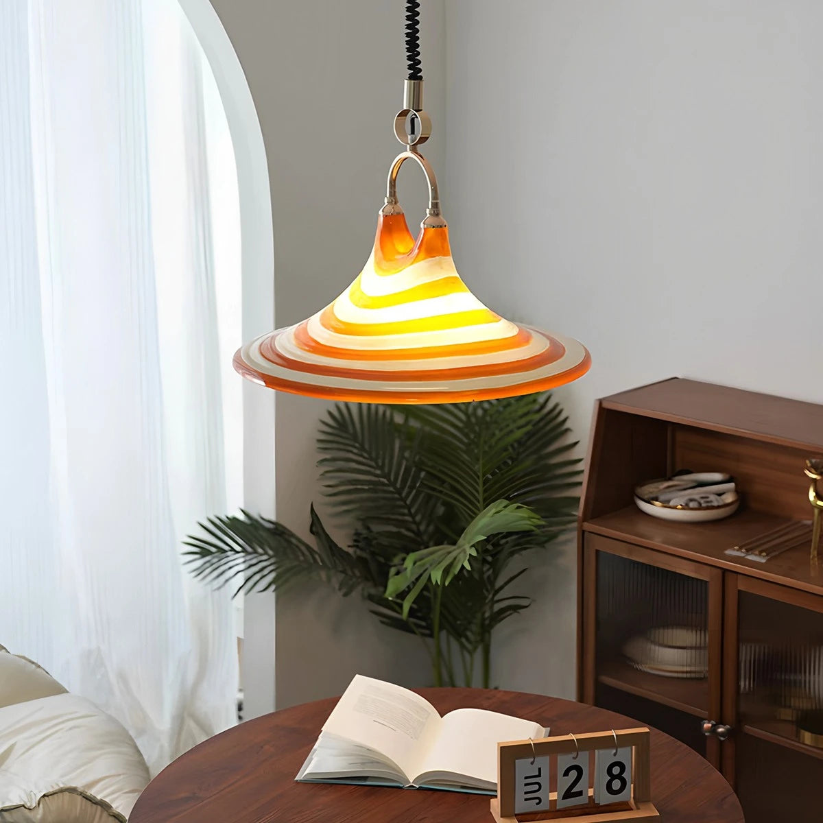 Antizer Carlo Trumpet Pendant Lamp for Dining Doom