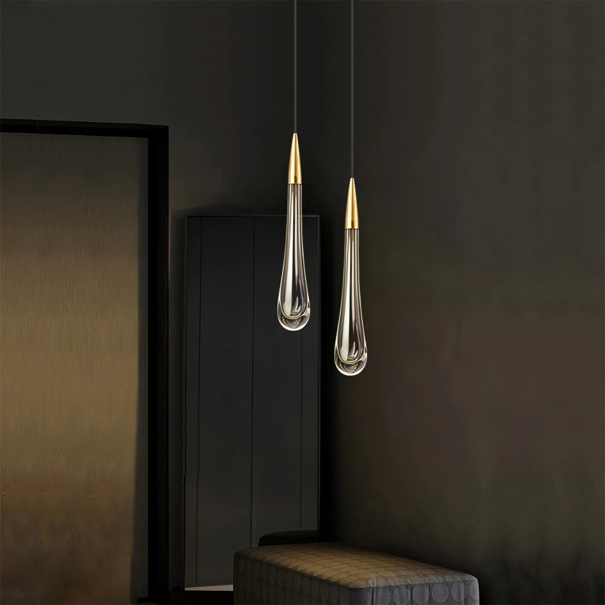 Antizer Chryseos Crystal Pendant Light for Living Room