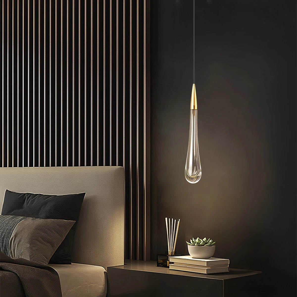 Antizer Chryseos Crystal Pendant Light for Living Room