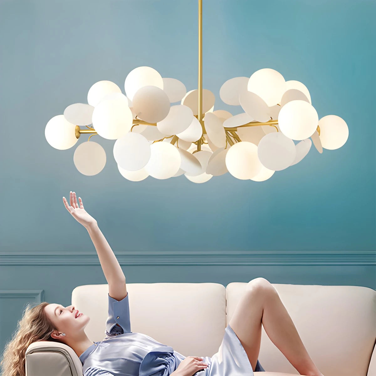 Antizer Colorful Flash Modern Chandelier
