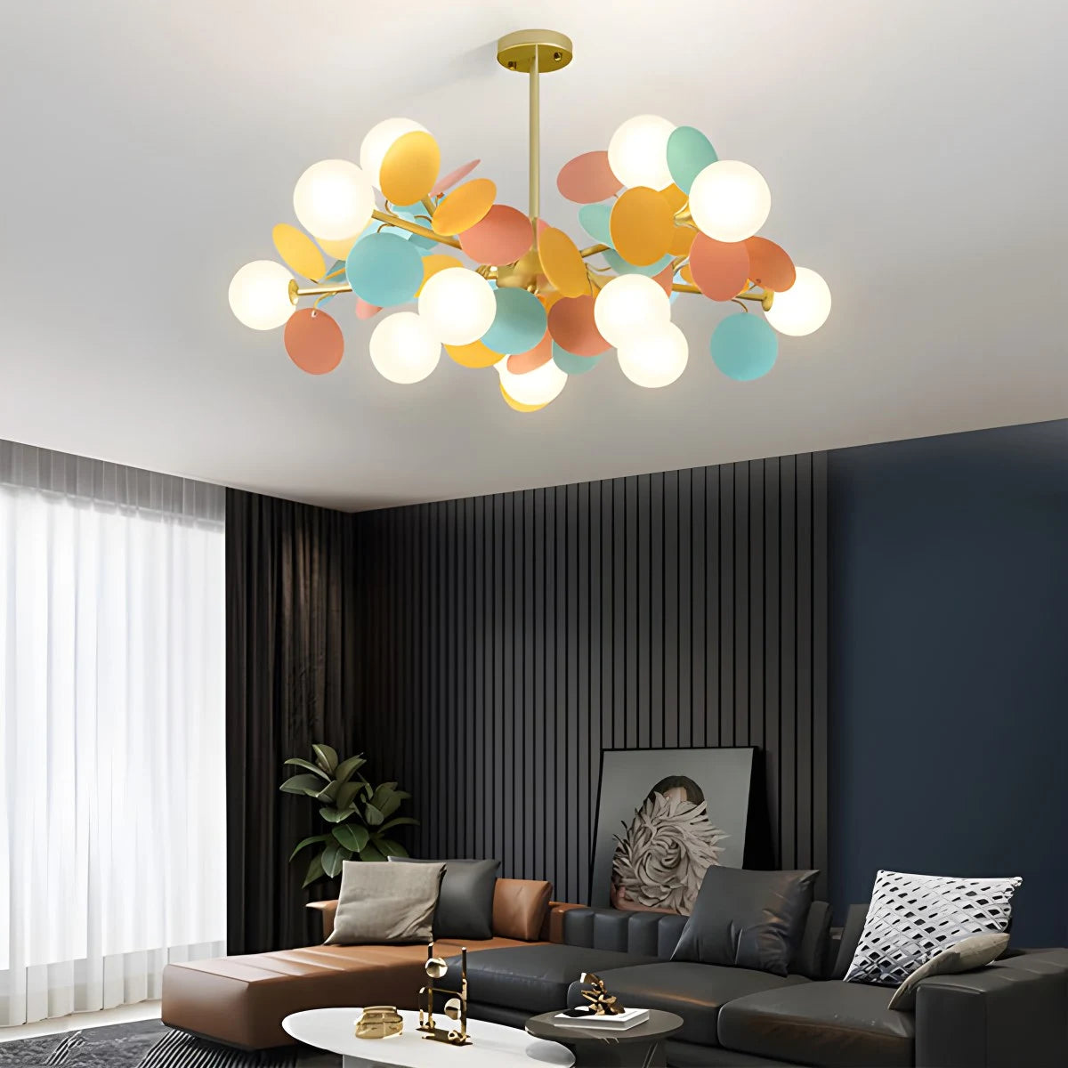 Antizer Colorful Flash Modern Chandelier