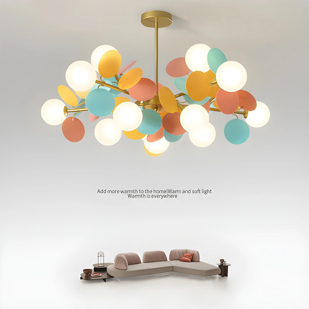 Antizer Colorful Flash Modern Chandelier