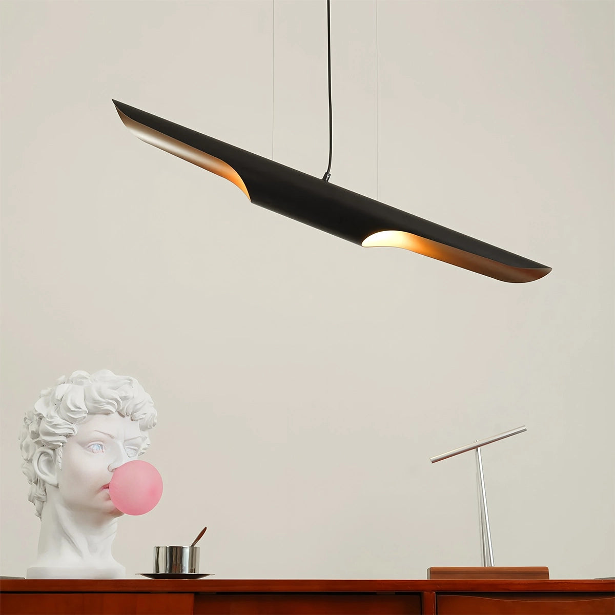 Antizer Coltrane Pipe Pendant Lamp for Dining Room