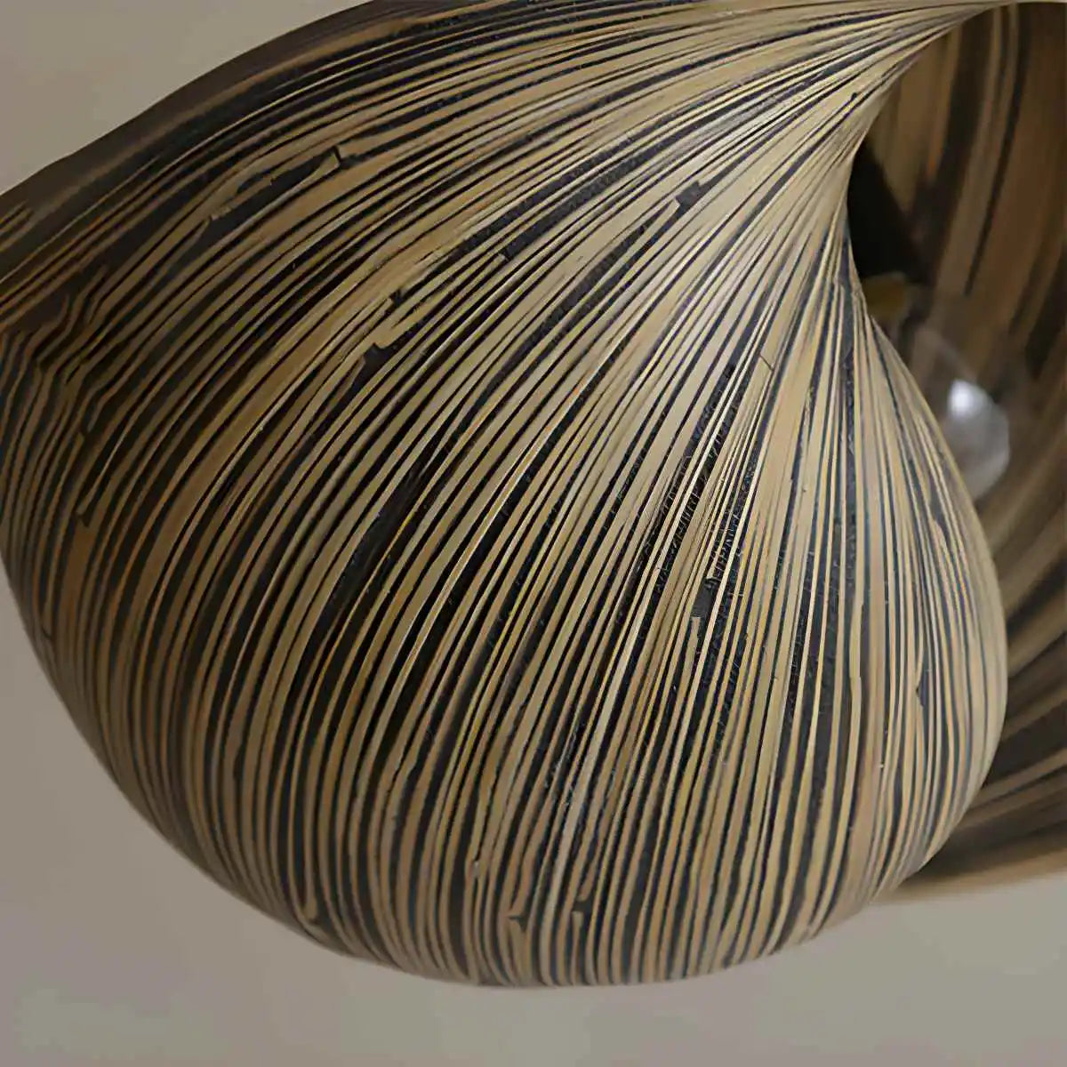 Antizer Creative Art Bamboo Weaving Pendant Light