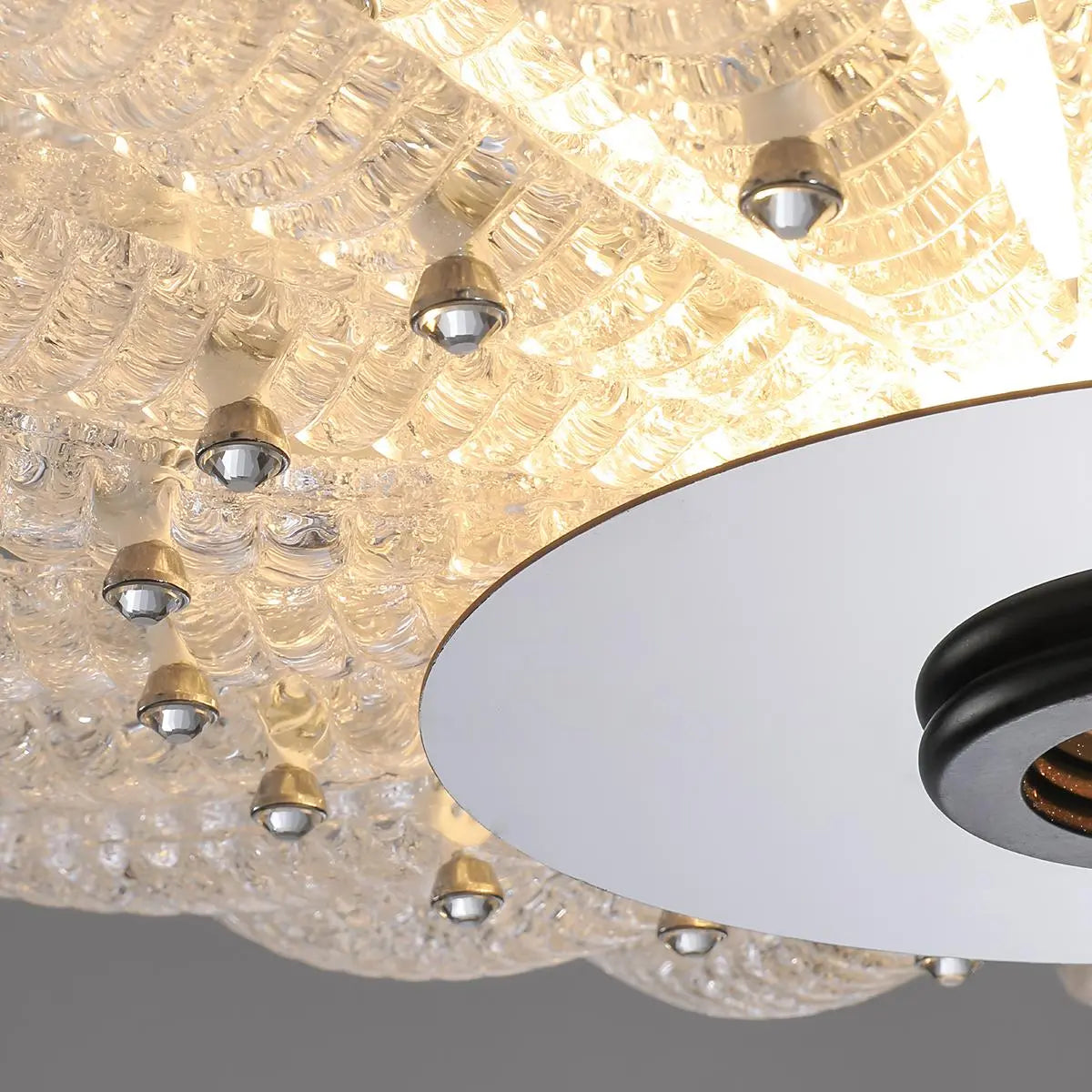 Antizer Creative Pinecone Glass Pendant Light