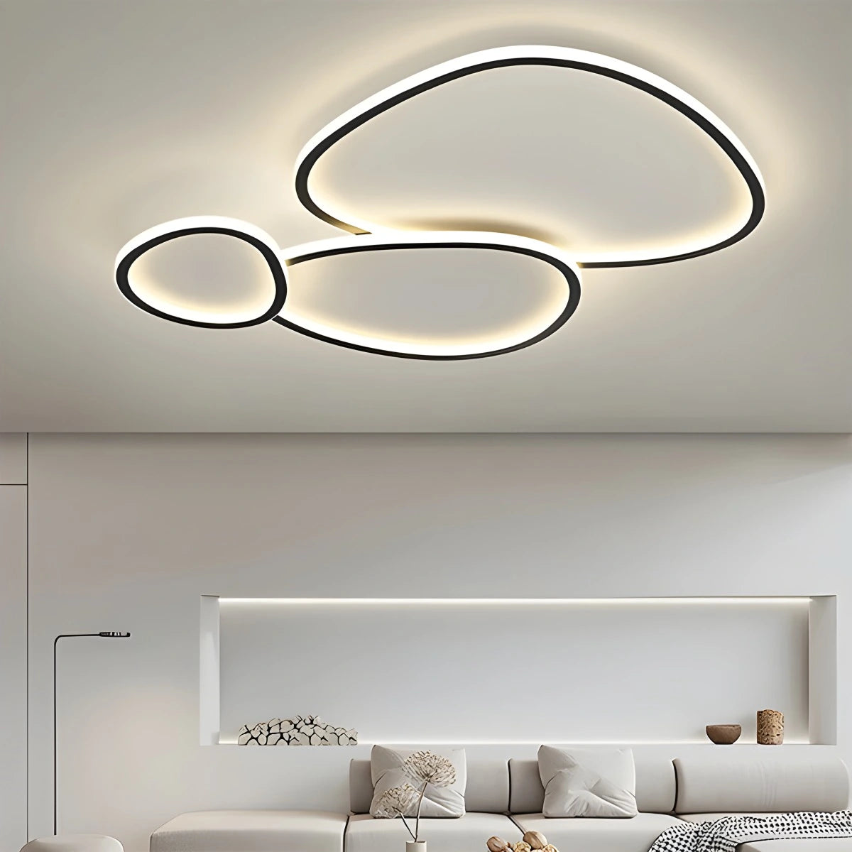 Antizer Creative Ring Ceiling Light for Living Room