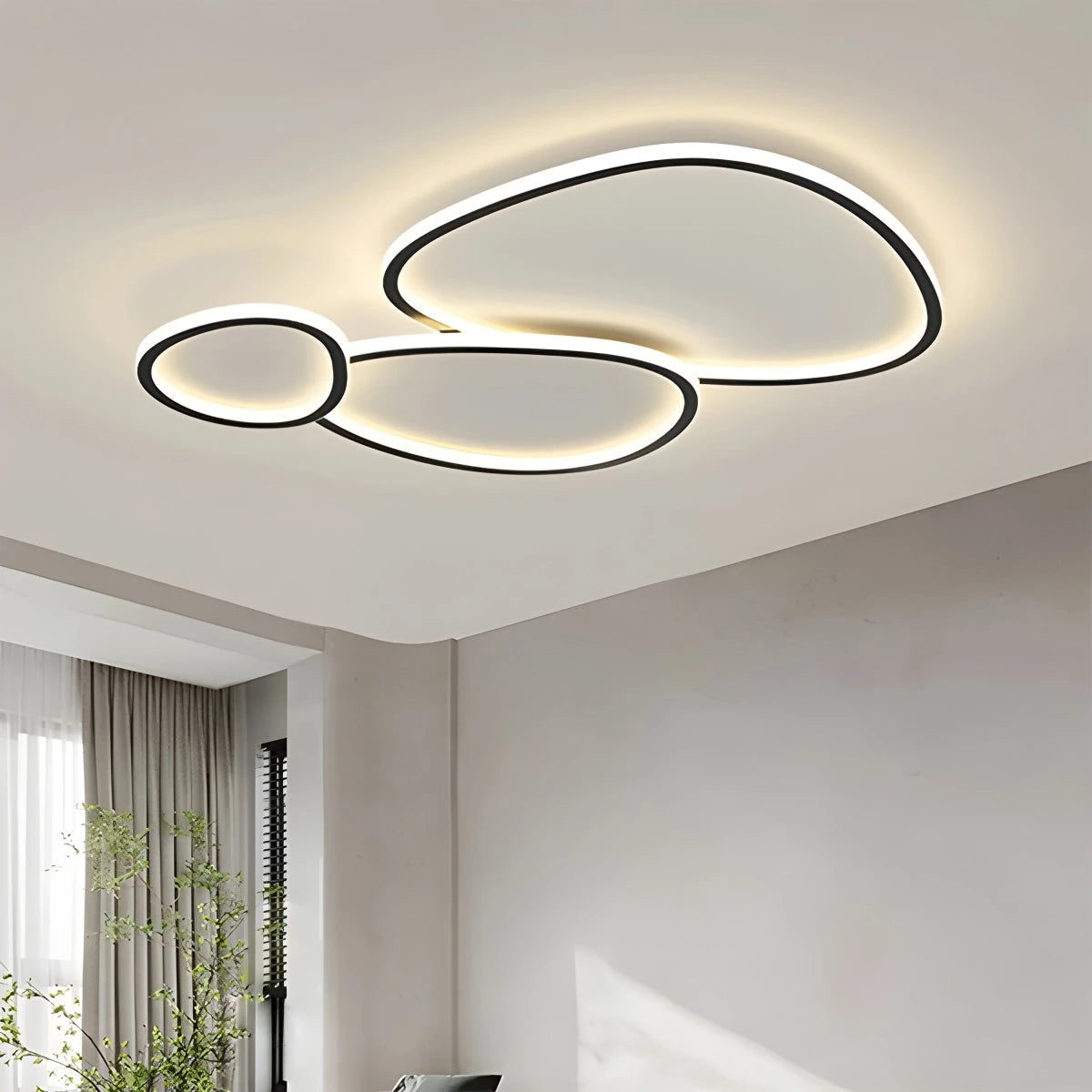 Antizer Creative Ring Ceiling Light for Living Room