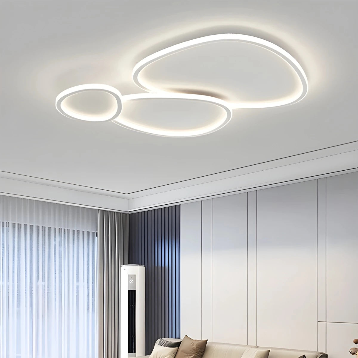 Antizer Creative Ring Ceiling Light for Living Room