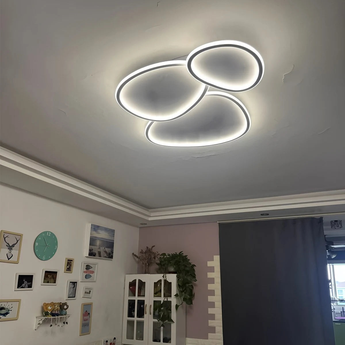 Antizer Creative Ring Ceiling Light for Living Room