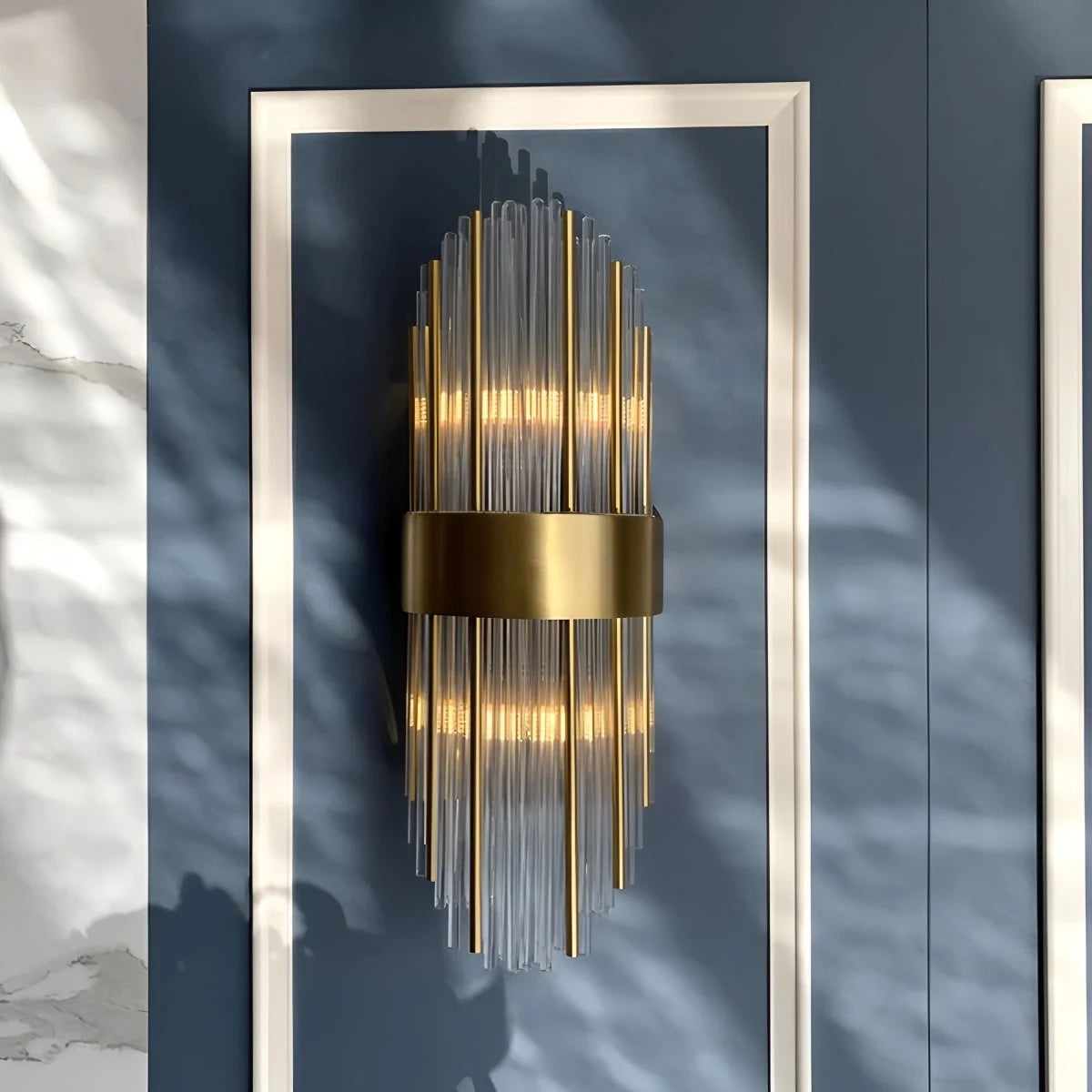 Antizer Crystal Glass Luxury Wall Sconce