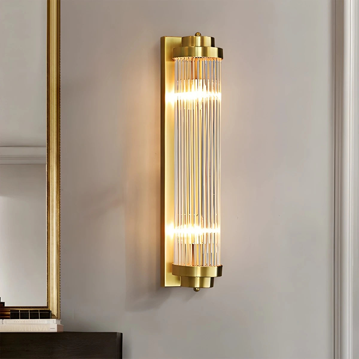 Antizer Crystal Glass Luxury Wall Sconce