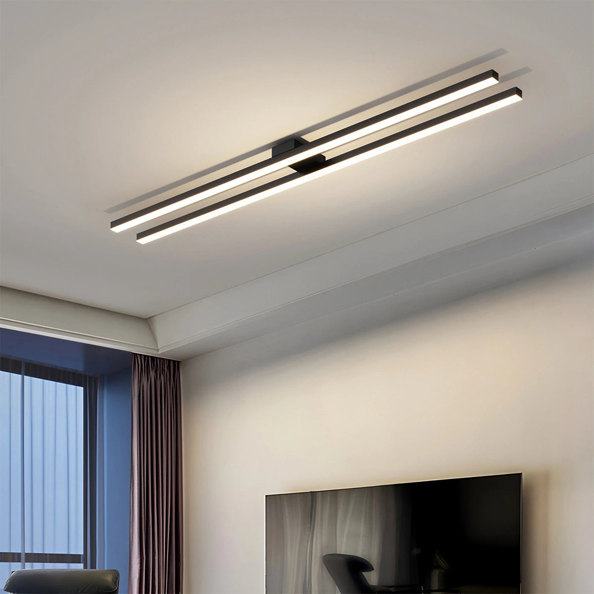 Antizer Dimmable Linear Ceiling Light for Kitchen