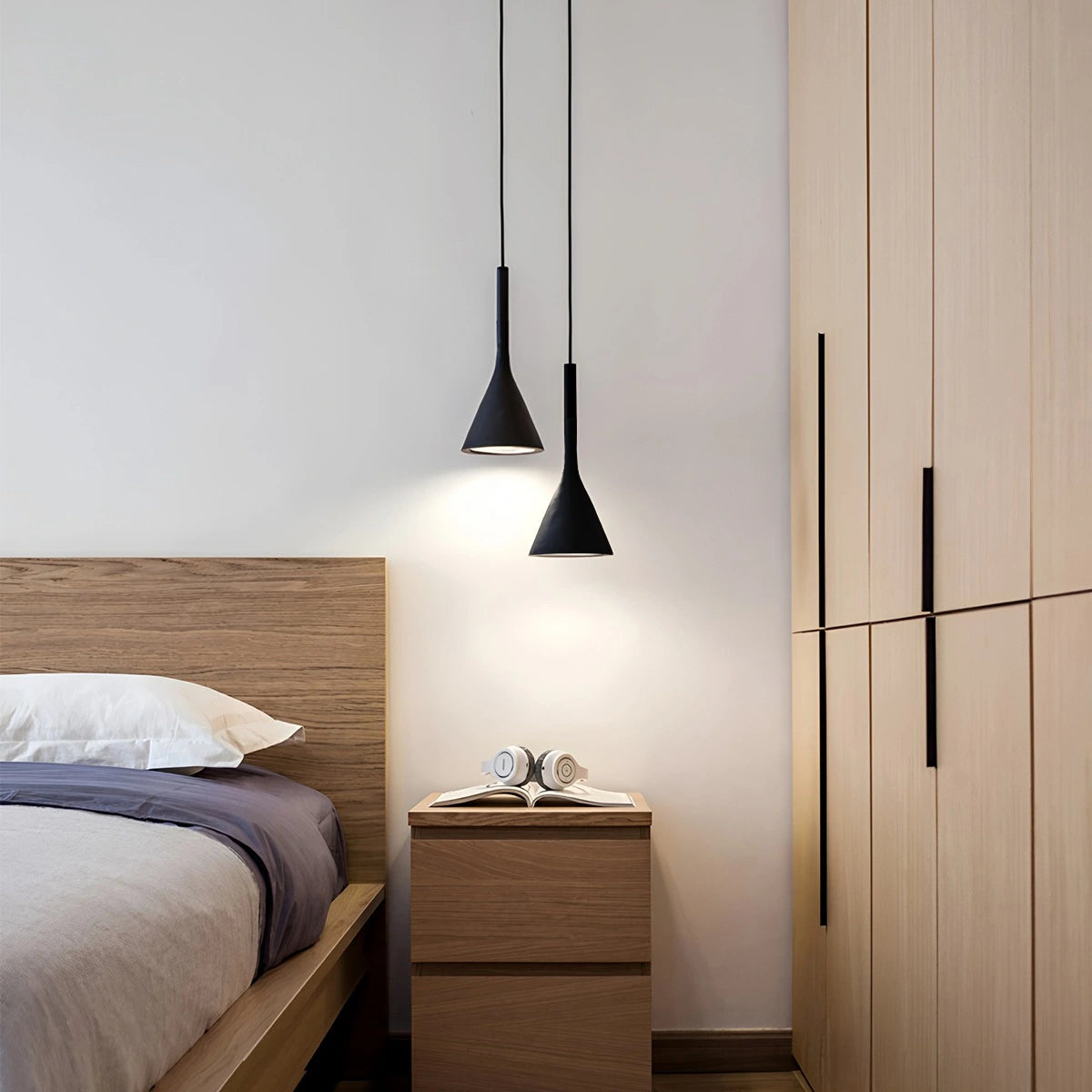 Antizer Divino Cone Pendant Light for Bedroom
