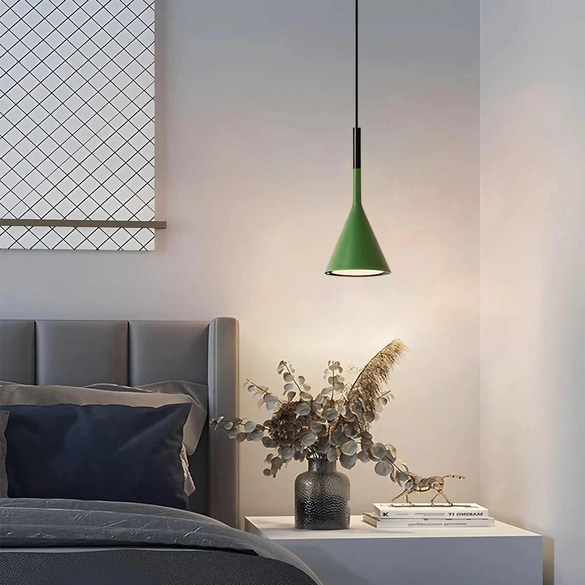 Antizer Divino Cone Pendant Light for Bedroom