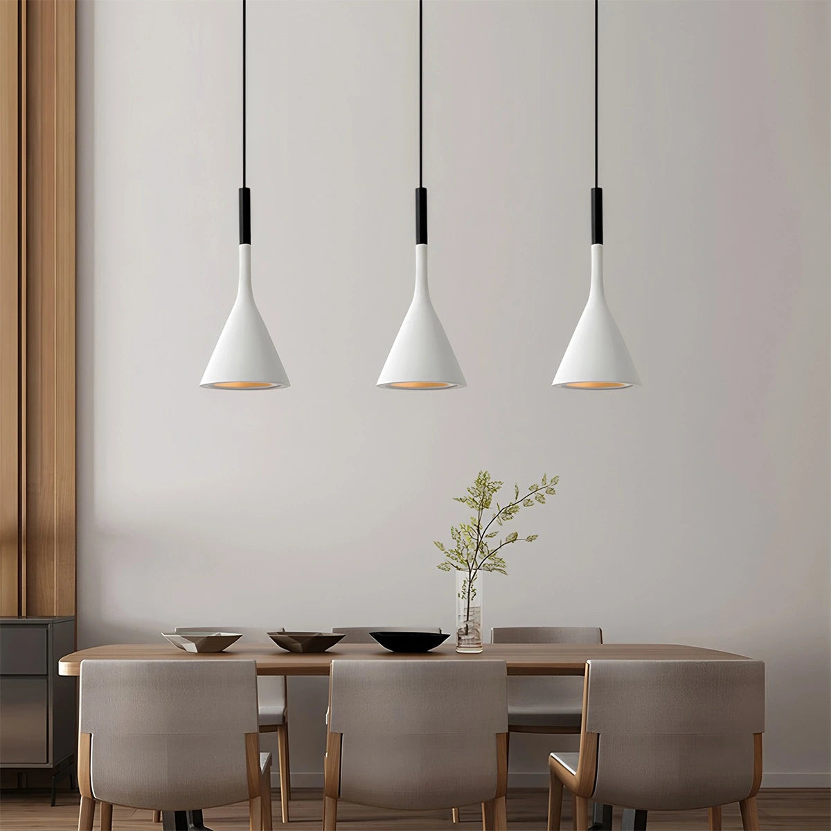 Antizer Divino Cone Pendant Light for Bedroom