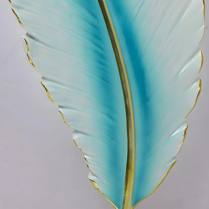 Antizer Feather Wall Lamp for Bedroom