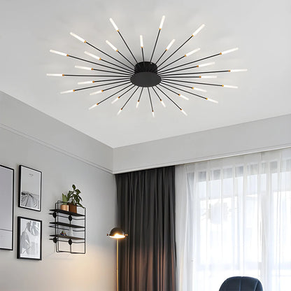 Antizer Fireworks Starburst Ceiling Light