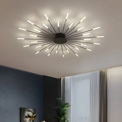 Antizer Fireworks Starburst Ceiling Light