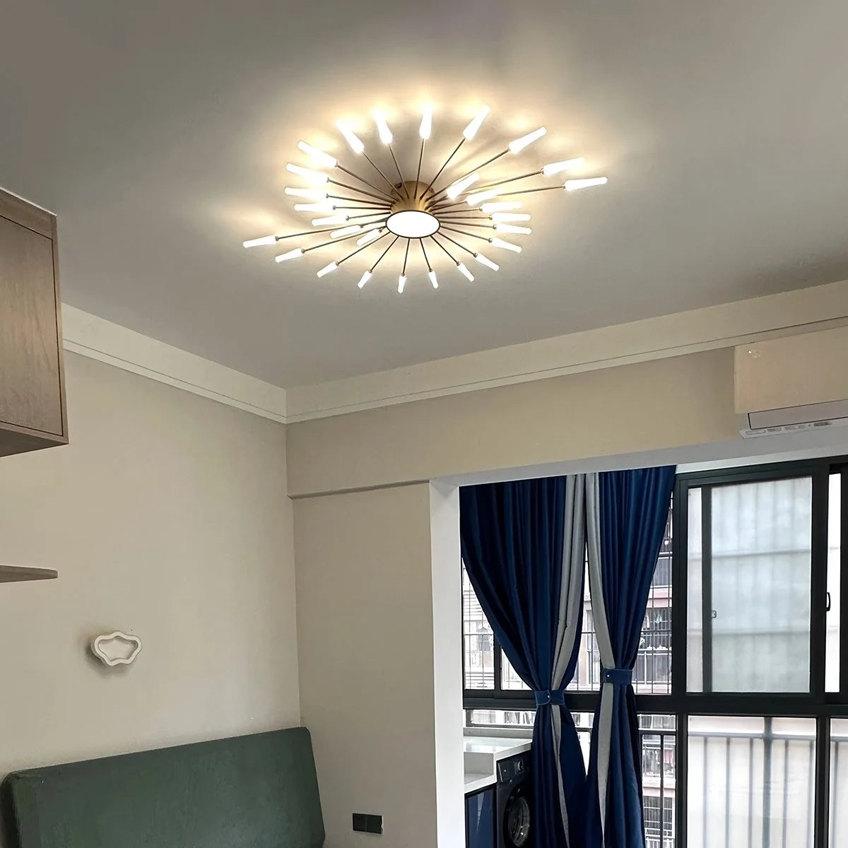 Antizer Fireworks Swirl Ceiling Light for Living Room