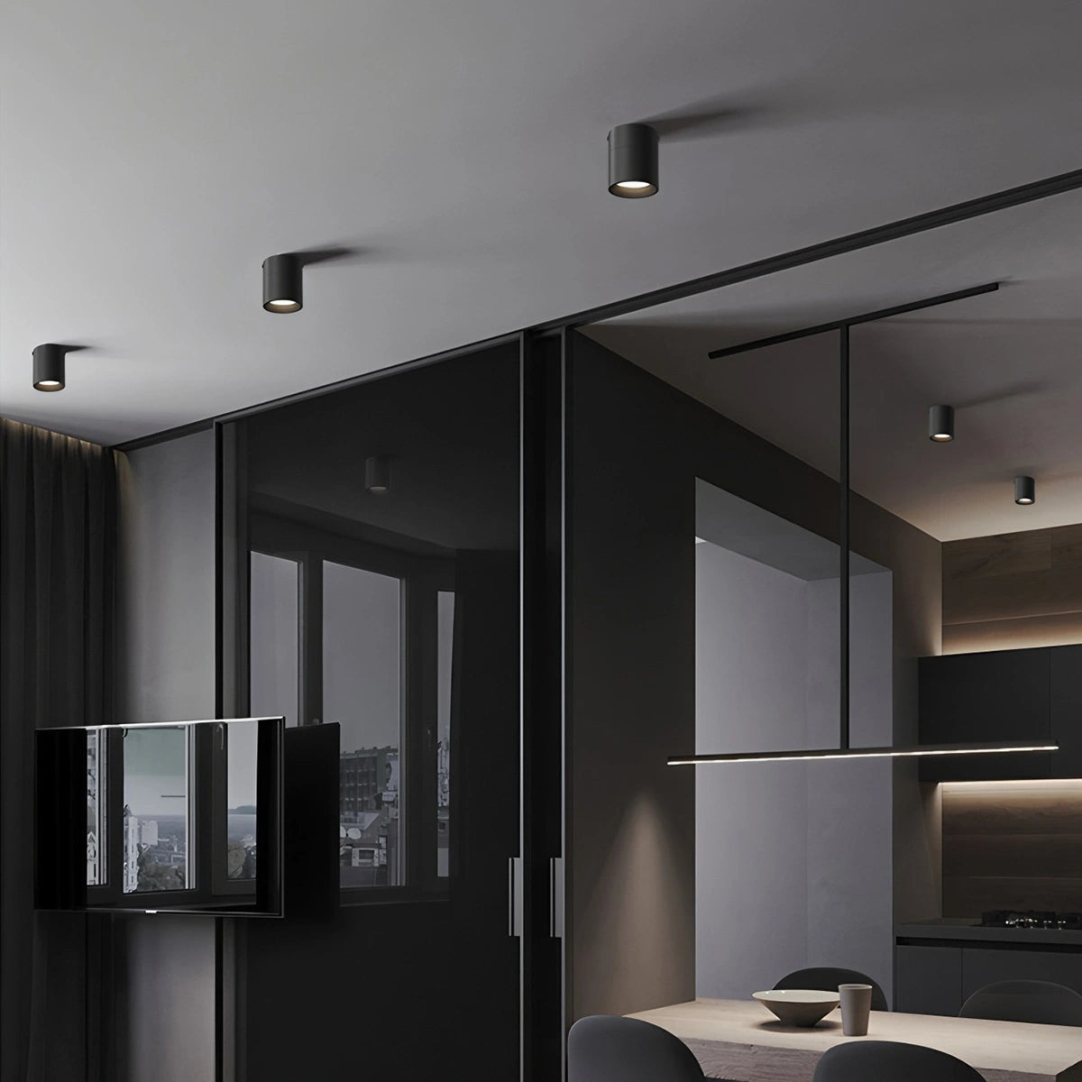 Antizer Foldable Adjustable LED Ceiling Spotlight