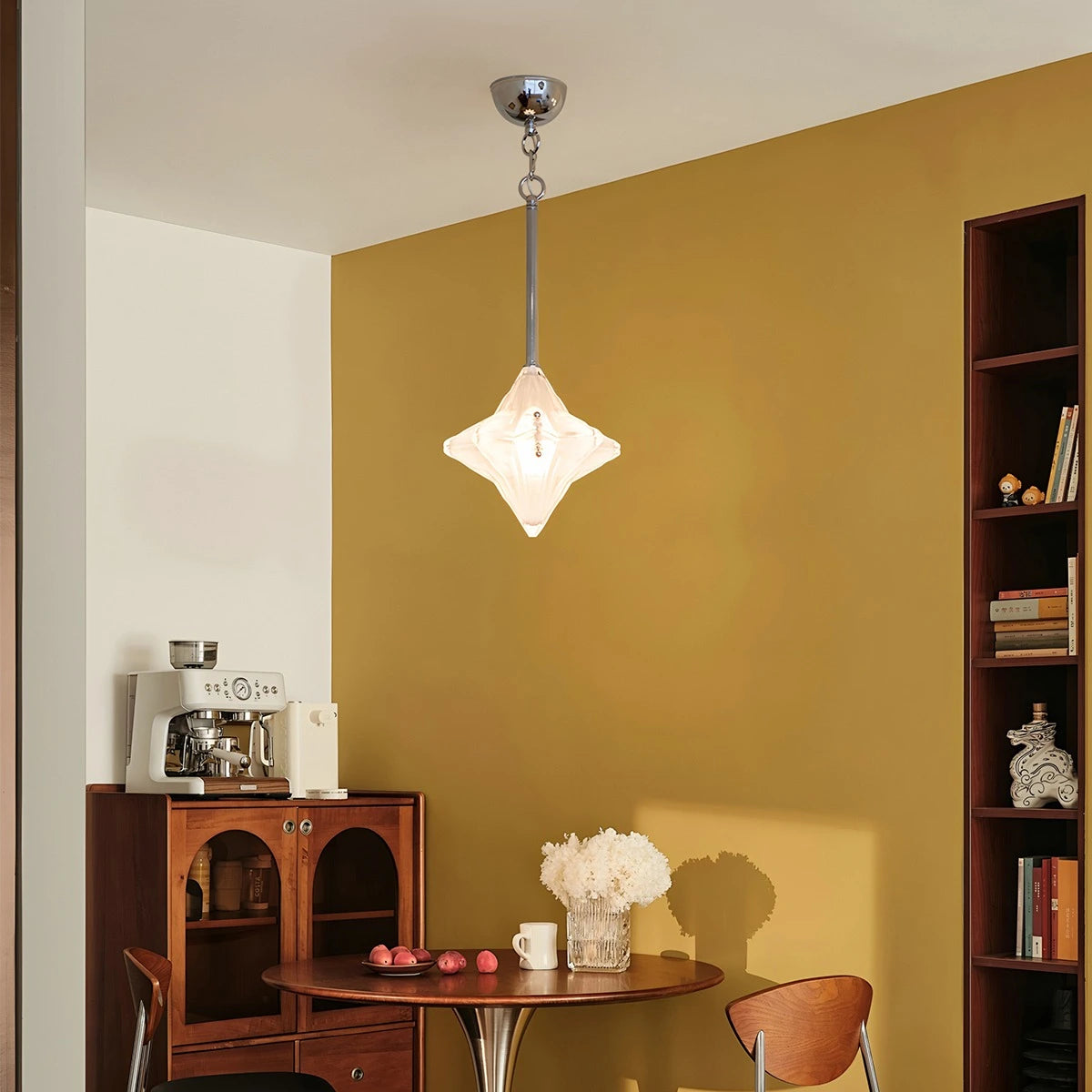 Antizer French Murano Star Glass Pendant Light