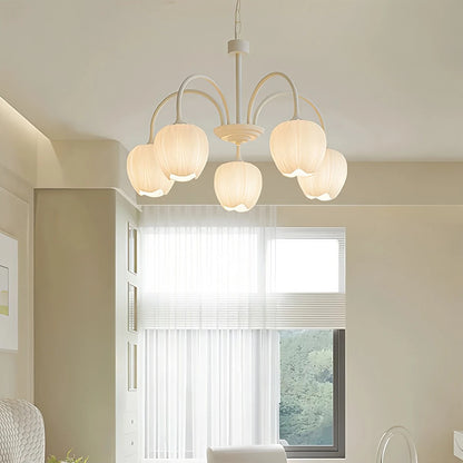 Antizer French Romance Tulip Matcha Chandelier