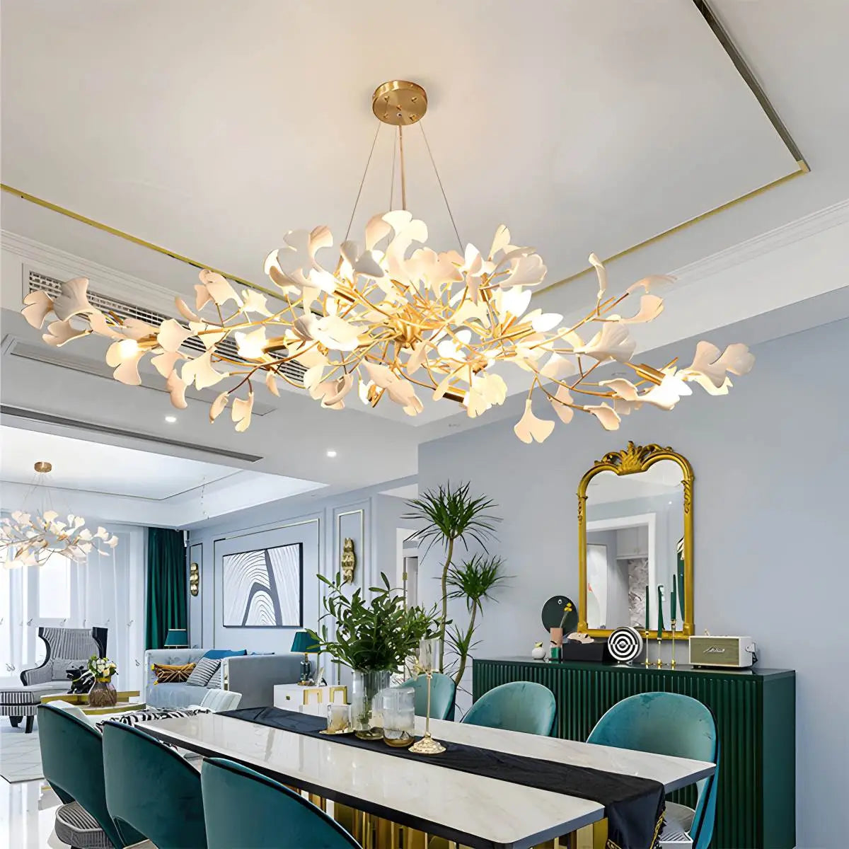 Antizer Gingko Chandeliers-B for Living Room