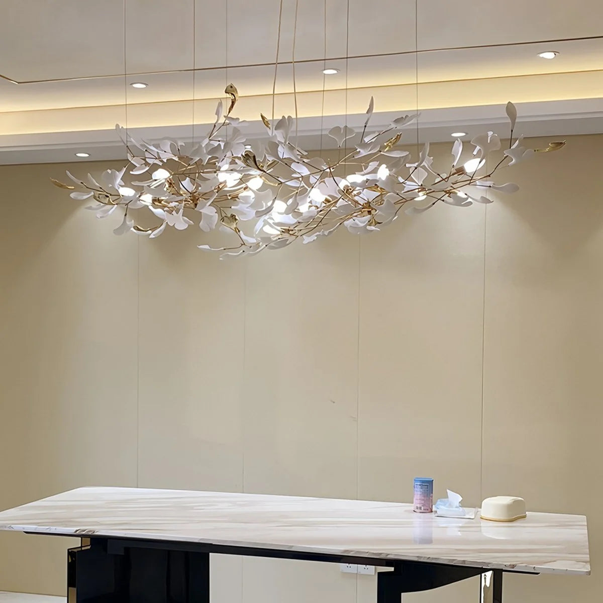 Antizer Gingko Chandeliers-B for Living Room