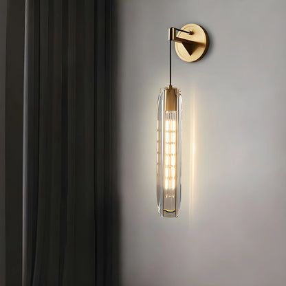 Antizer Hanging Crystal Wall Sconce