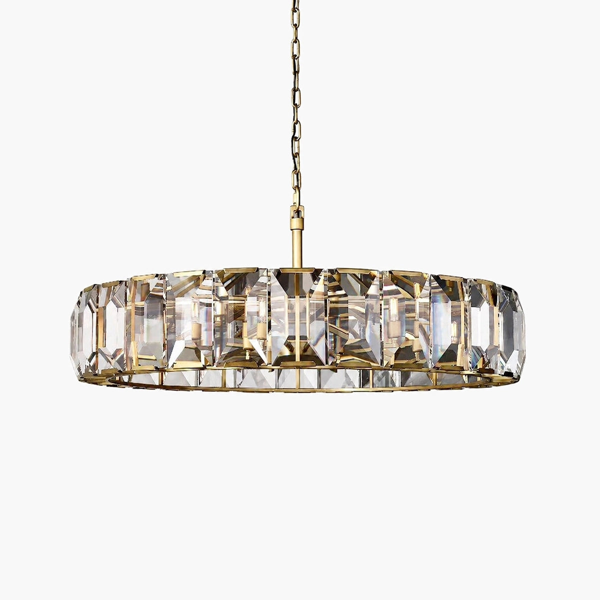 Antizer Harlow Multicurve Crystal Round Chandelier