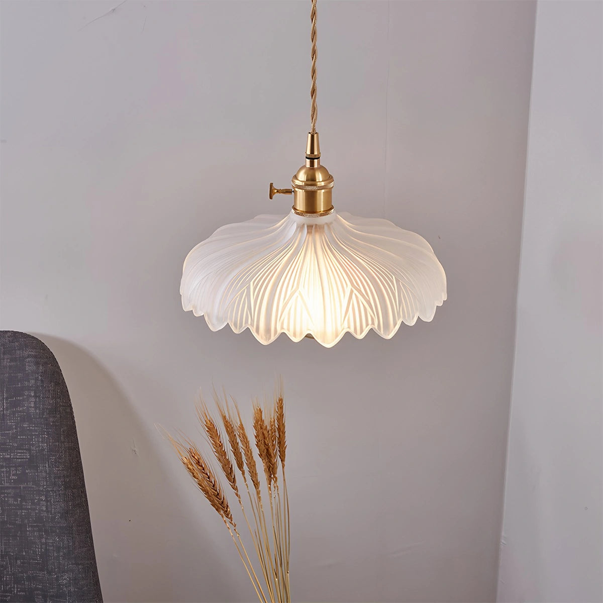 Antizer Isabel Glass Pendant Light for Kitchen Island