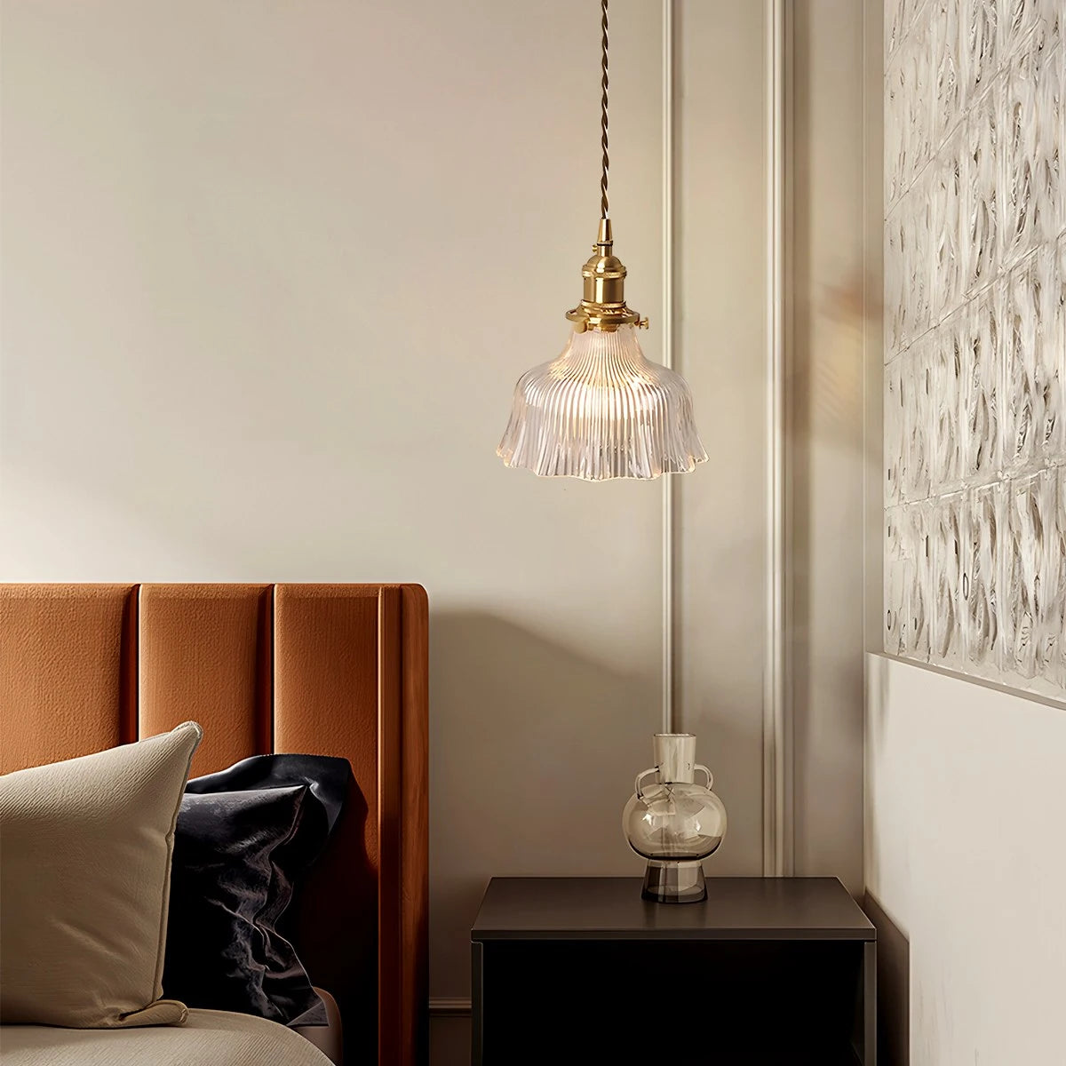 Antizer Isabel Glass Pendant Light for Kitchen Island