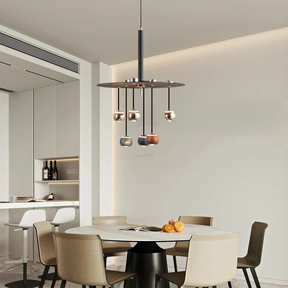 Antizer Italian Light Luxury Dining Room Chandelier
